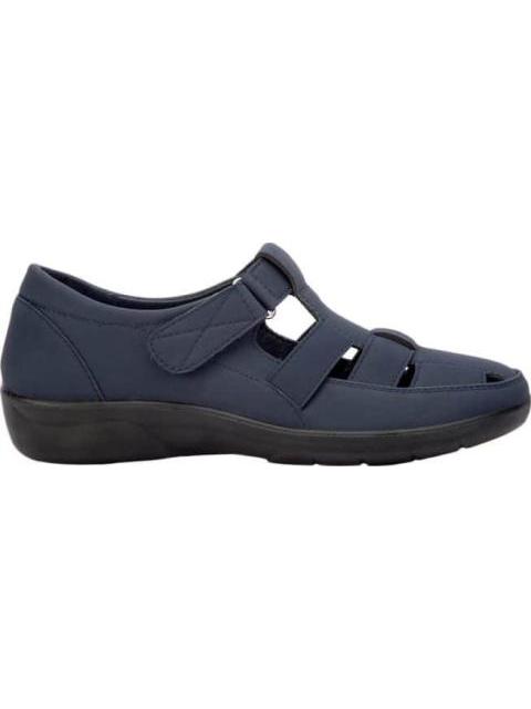 SANDALIA VELCRO AZUL SHOSH CONFORT