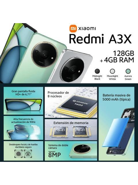 SARTPHONE XIOMI REDMI A3X DUAL SIM 3 64GB BLANCO
