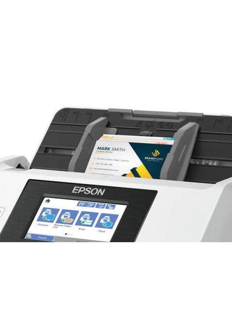 SCANNER EPSON WORKFORCE DS-790WN 600 X 600 DPI ESCANER COLOR ESCANEADO DUPLEX USB 3.0 NEGRO-BLANCO