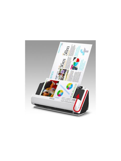 SCANNER EPSON WORKFORCE DS-C490 600 X 600DPI ESCANER COLOR ESCANEADO DUPLEX USB NEGRO-GRIS