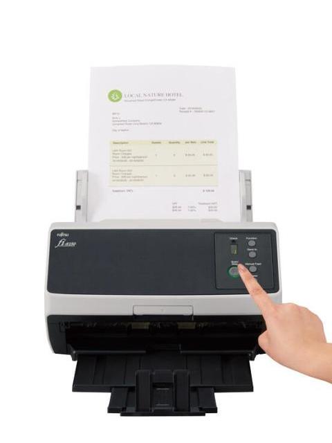 SCANNER FUJITSU FI-8150 600 X 600DPI ESCANEADO DUPLEX USB 3.2 NEGRO-GRIS