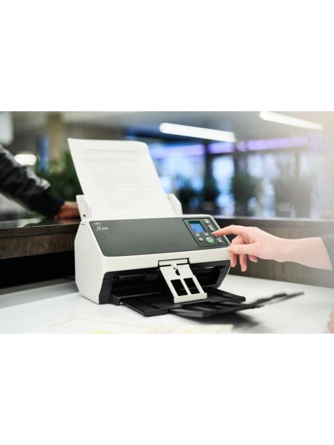 SCANNER FUJITSU FI-8150 600 X 600DPI ESCANEADO DUPLEX USB 3.2 NEGRO-GRIS