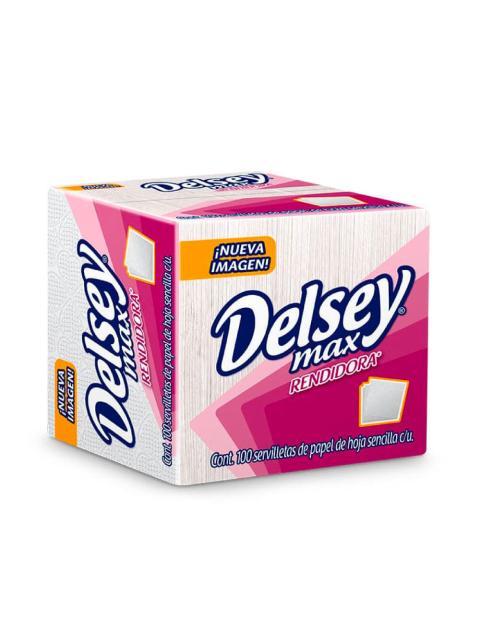 SERVILLETA DELSEY PAQUETE DE 100 PZ