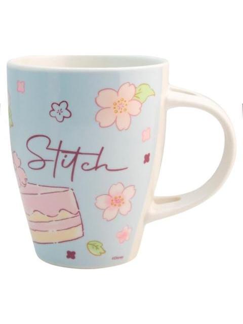 SET 2 TAZAS CON CUCHARA STITCH 310 ML MULTICOLOR DISNEY