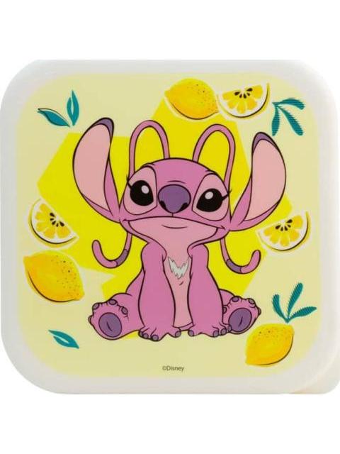 SET 3 TUPPERS STITCH MULTICOLOR DISNEY