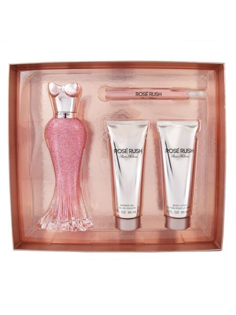 SET ROSE RUSH PARIS HILTON DAMA 4 PZ - ORIGINAL