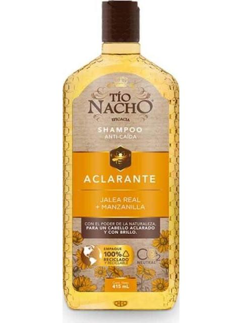 SHAMPOO 415ML ACLARANTE MULTICOLOR TIO NACHO