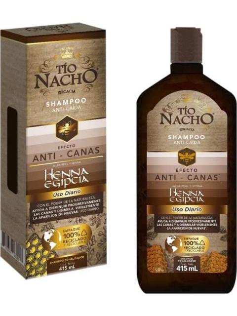 SHAMPOO ANTI CANAS 415 ML CAFE TIO NACHO
