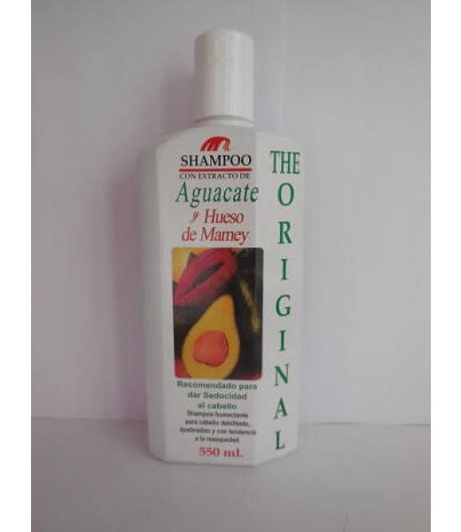 SHAMPOO CON EXTRACTO DE AGUACATE Y HUESO DE MAMEY 550ML.RECOMENDA SHAMPOOS NUEVOS