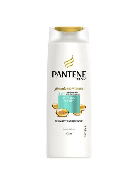 SHAMPOO PANTENE CUIDADO CLASICO 2 EN 1 200 ML