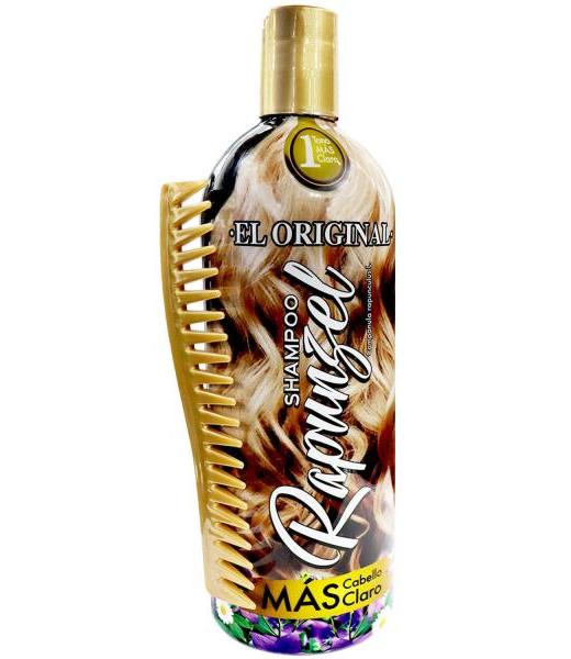 SHAMPOO RAPUNZEL MAS CABELLO CLARO TAPA DORADA 1000ML SHAMPOOS NACE