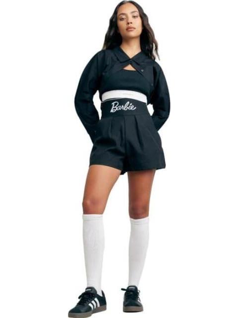 SHORT CINTURA ALTA BARBIE NEGRO BARBIE
