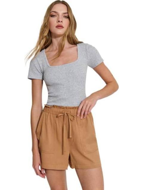 SHORT CINTURA ALTA CAMEL PRIMARK
