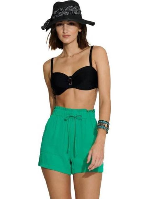 SHORT CINTURA ALTA VERDE INTENSO PRIMARK