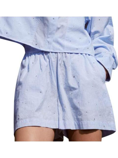 SHORT CON PEDRERIA AZUL HOLLY LAND