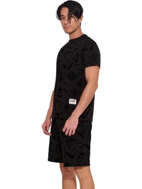 SHORT CONJUNTOS NEGRO HARD SODA