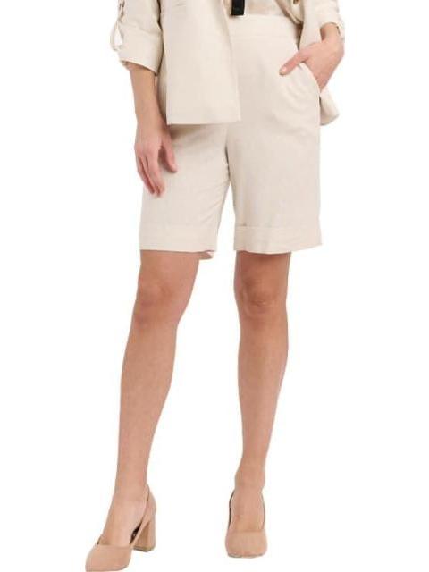 SHORT DAMA CONTEMPORANEA BEIGE YAELI FASHION