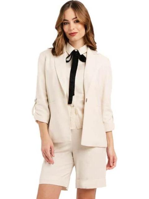 SHORT DAMA CONTEMPORANEA BEIGE YAELI FASHION