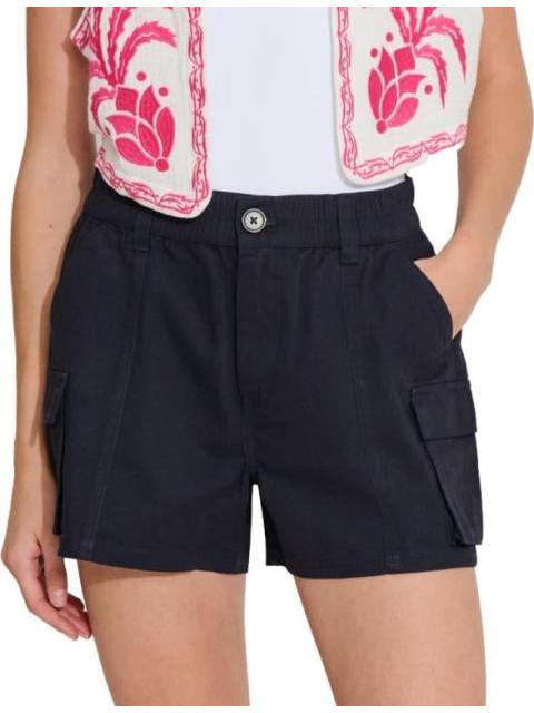 SHORT DE GABARDINA AZUL MARINO HOLLY LAND