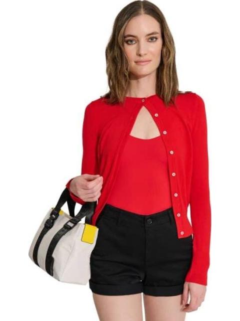 SHORT DE GABARDINA NEGRO HOLLY LAND