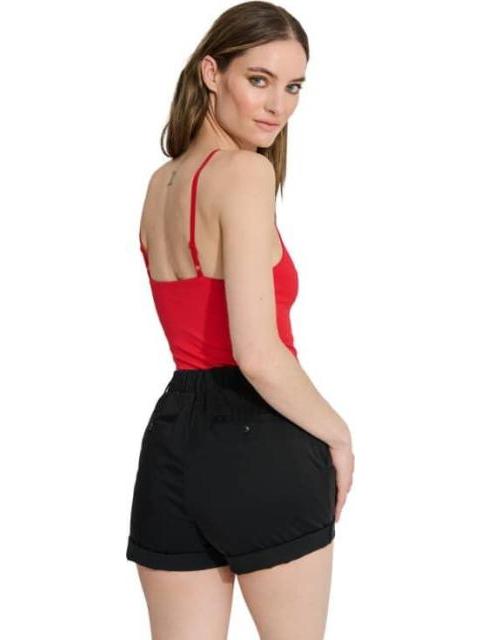 SHORT DE GABARDINA NEGRO HOLLY LAND