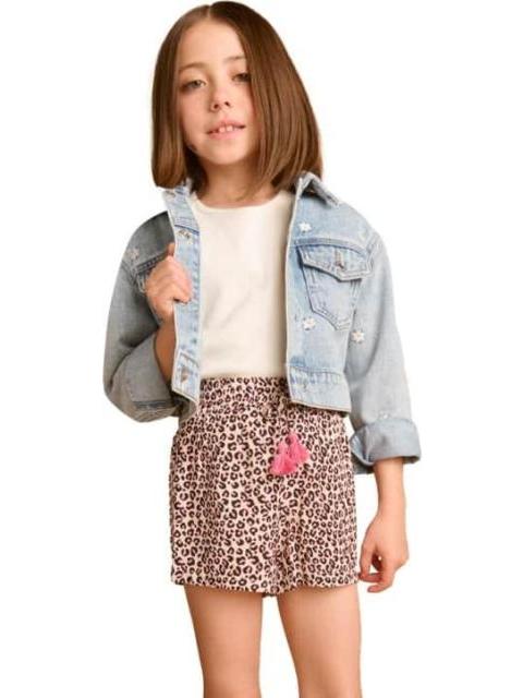 SHORT ESTAMPADO ANIMAL PRINT HOLLY LAND KIDS
