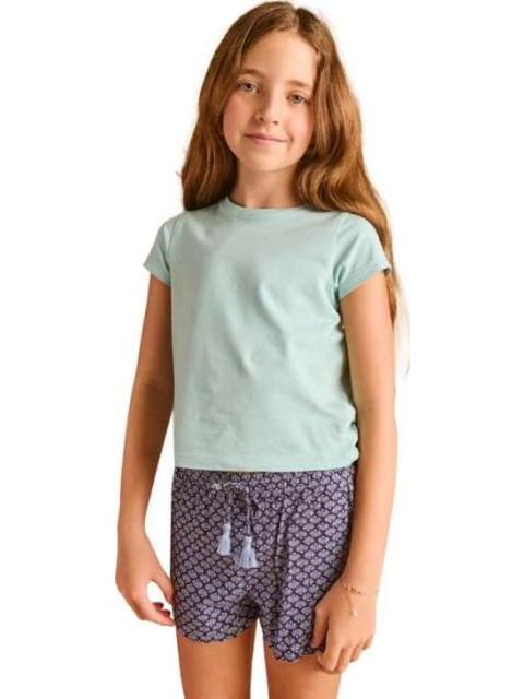 SHORT ESTAMPADO AZUL MARINO HOLLY LAND KIDS