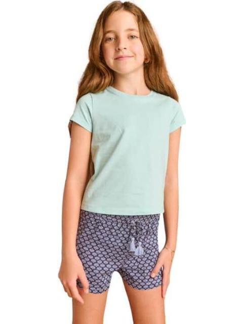 SHORT ESTAMPADO AZUL MARINO HOLLY LAND KIDS