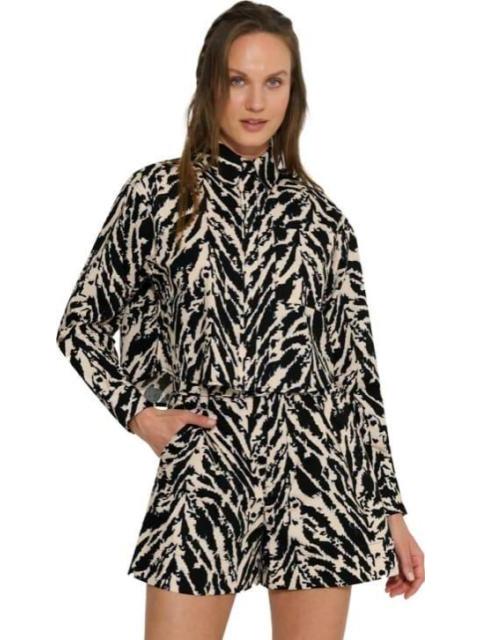 SHORT ESTAMPADO CINTURA ALTA ANIMAL PRINT HOLLY LAND