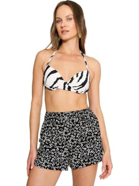 SHORT ESTAMPADO NEGRO PRIMARK