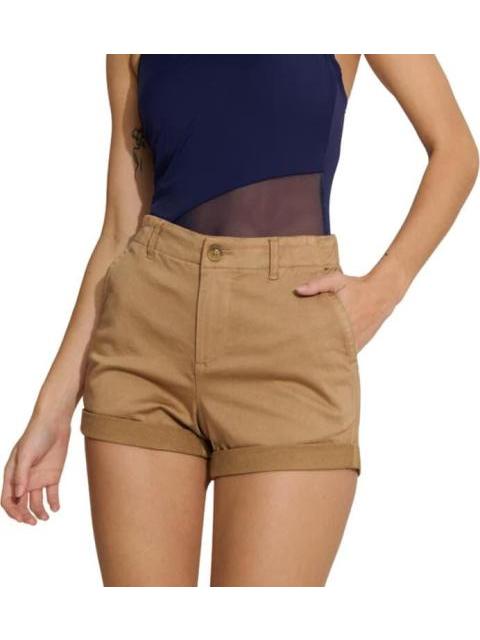 SHORT RESORTE EN CINTURA CAMEL HOLLY LAND