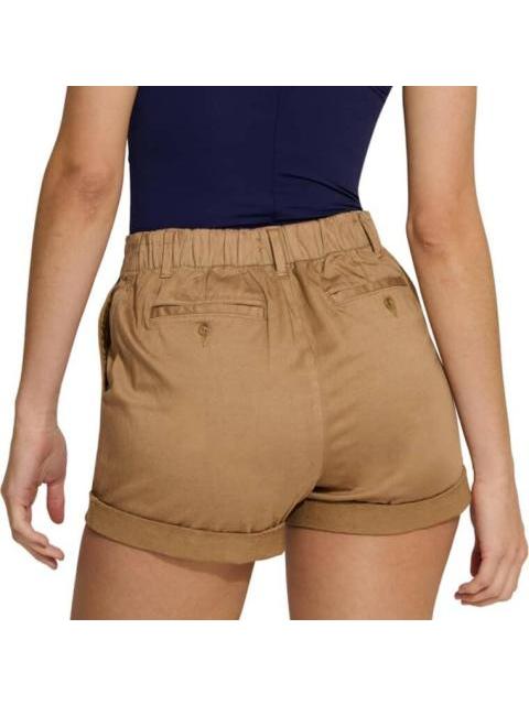 SHORT RESORTE EN CINTURA CAMEL HOLLY LAND