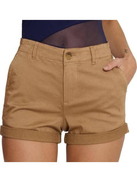 SHORT RESORTE EN CINTURA CAMEL HOLLY LAND