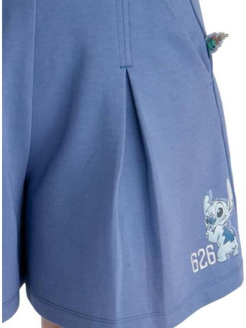SHORT STITCH AZUL DISNEY
