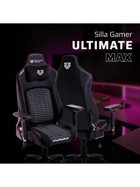 SILLA GAMING ULTIMATE MAX U3 BALAM RUSH LEGEND SERIES SILLA GAMER INCLINACION HASTA 135° SOPORTE HASTA 150 KG