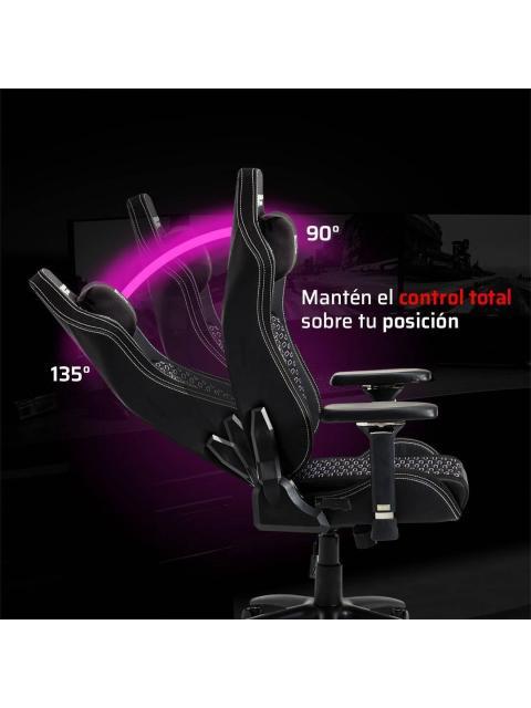 SILLA GAMING ULTIMATE MAX U3 BALAM RUSH LEGEND SERIES SILLA GAMER INCLINACION HASTA 135° SOPORTE HASTA 150 KG