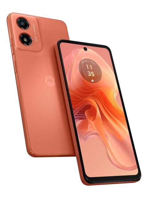 SMARTPHONE MOTOROLA MOTO G04 CON PANTALLA DE 6.6 PULGADAS 128 GB DUAL SIM 4 GB RAM CORAL