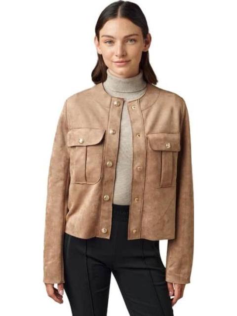 SOBRECAMISA SUEADE BEIGE HOLLY LAND
