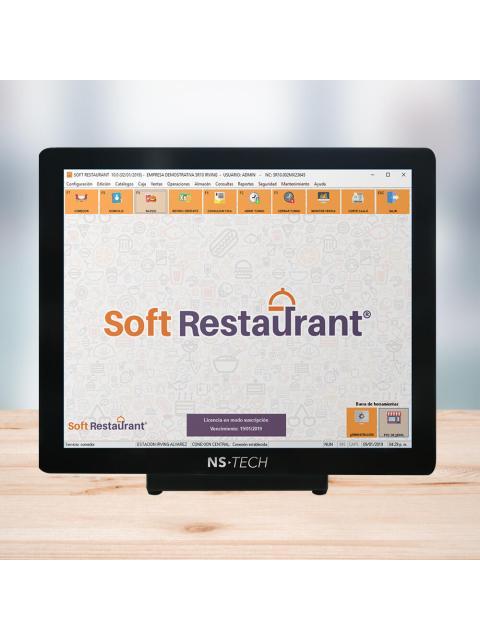 SOFT RESTAURANT10 PROFESSIONAL RENTA ANUAL ELECTRONICA. LICENCIA POR ESTABLECIMIENTO 10 NODOS. EXCLUSIVO RENOVACION