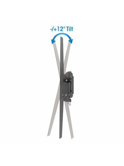 SOPORTE DE PARED MANHATTAN PARA TV 37 - 70 PULGADAS HASTA 45KG ERGONOMICO NEGRO 462280