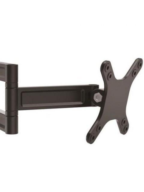 STARTECH  SOPORTE DE PARED DE DOBLE GIRO PARA MONITOR 13 - 27 HASTA 15KG NEGRO