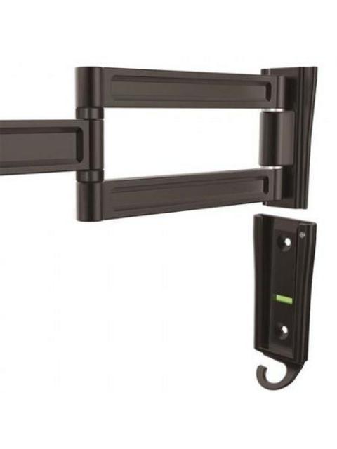 STARTECH  SOPORTE DE PARED DE DOBLE GIRO PARA MONITOR 13 - 27 HASTA 15KG NEGRO