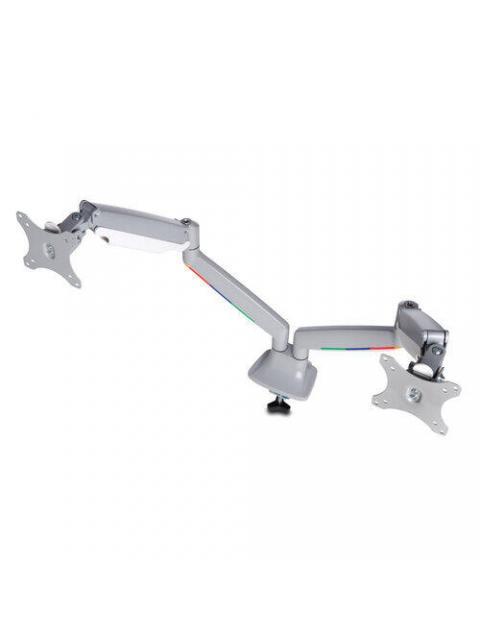 KENSINGTON BRAZO DE ESCRITORIO PARA 2 MONITORES 13 - 32 HASTA 18KG GRIS-PLATA