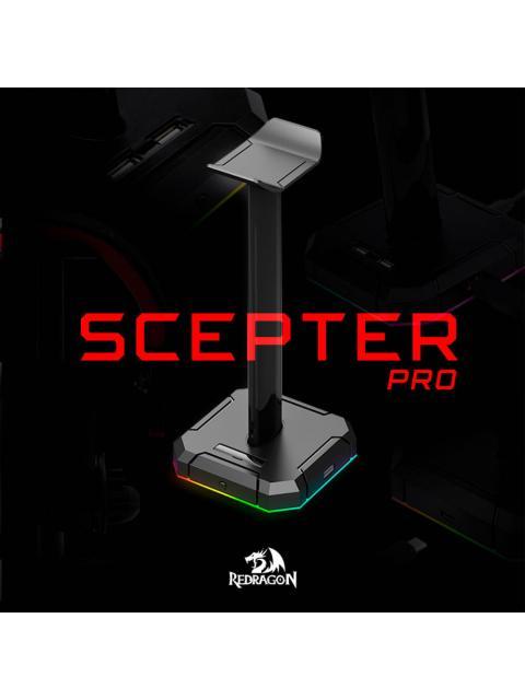 SOPORTE PARA AUDIFONOS REDRAGON SCEPTER DIADEMAS