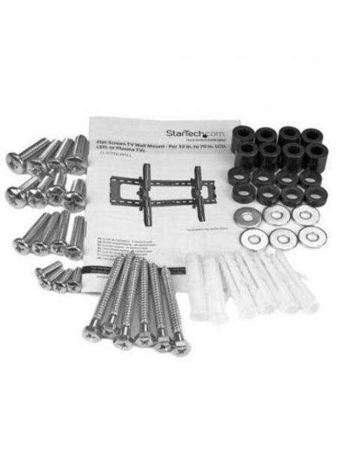 STARTECH  SOPORTE VESA DE PARED PARA PANTALLA 32 - 70 HASTA 75KG NEGRO