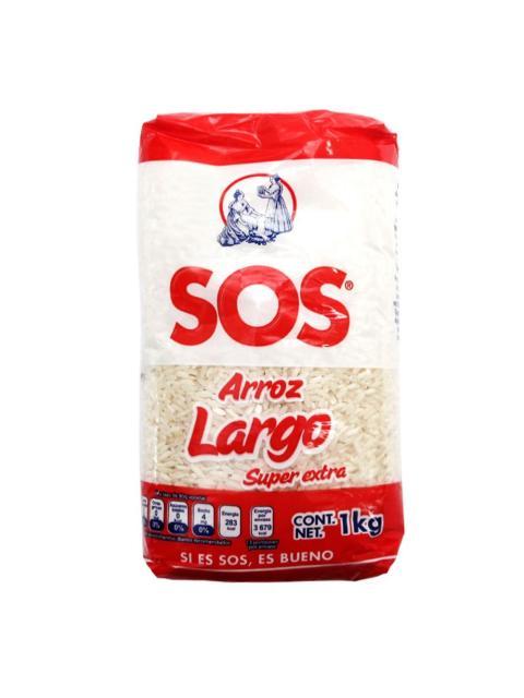SOS ROJO ARROZ TIPO SINALOA BOLSA 1 KG