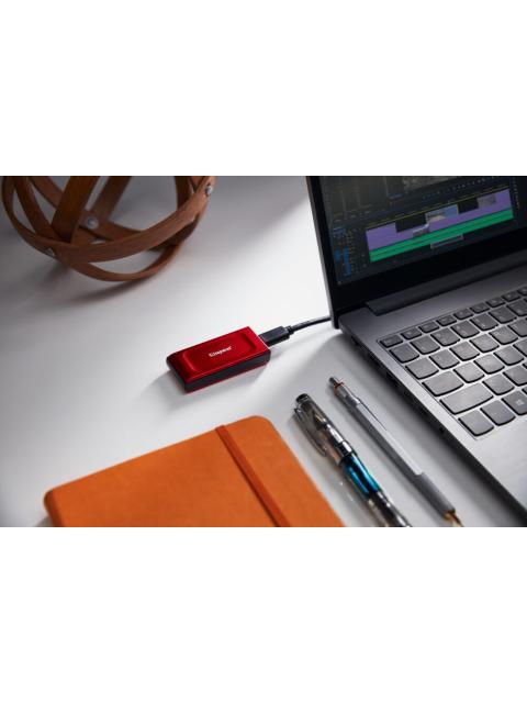 SSD EXTERNO KINGSTON XS1000 1TB USB C ROJO