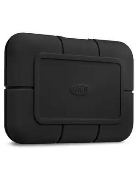 SSD EXTERNO LACIE RUGGED SSD PRO NVME 1TB USB-C NEGRO - INCLUYE CABLE THUNDERBOLT 3