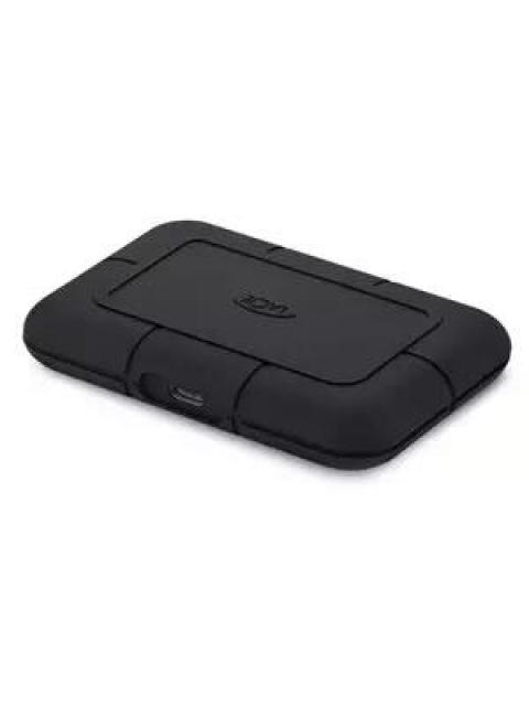 SSD EXTERNO LACIE RUGGED SSD PRO NVME 2TB USB-C NEGRO - INCLUYE CABLE THUNDERBOLT 3