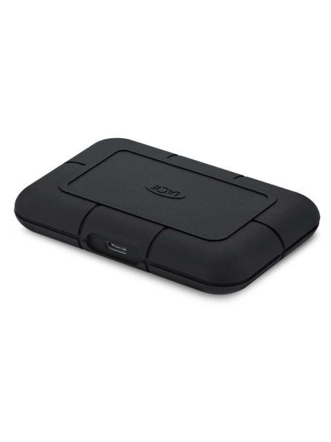 SSD EXTERNO LACIE RUGGED SSD PRO NVME 4TB USB-C NEGRO - INCLUYE CABLE THUNDERBOLT 3
